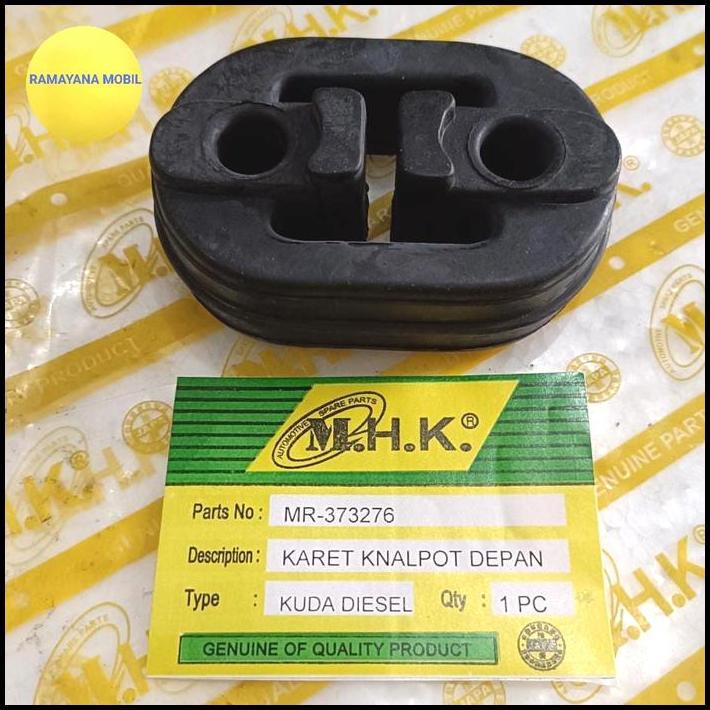TERLARIS KARET KNALPOT DEPAN ,KUDA DIESEL 4D56 