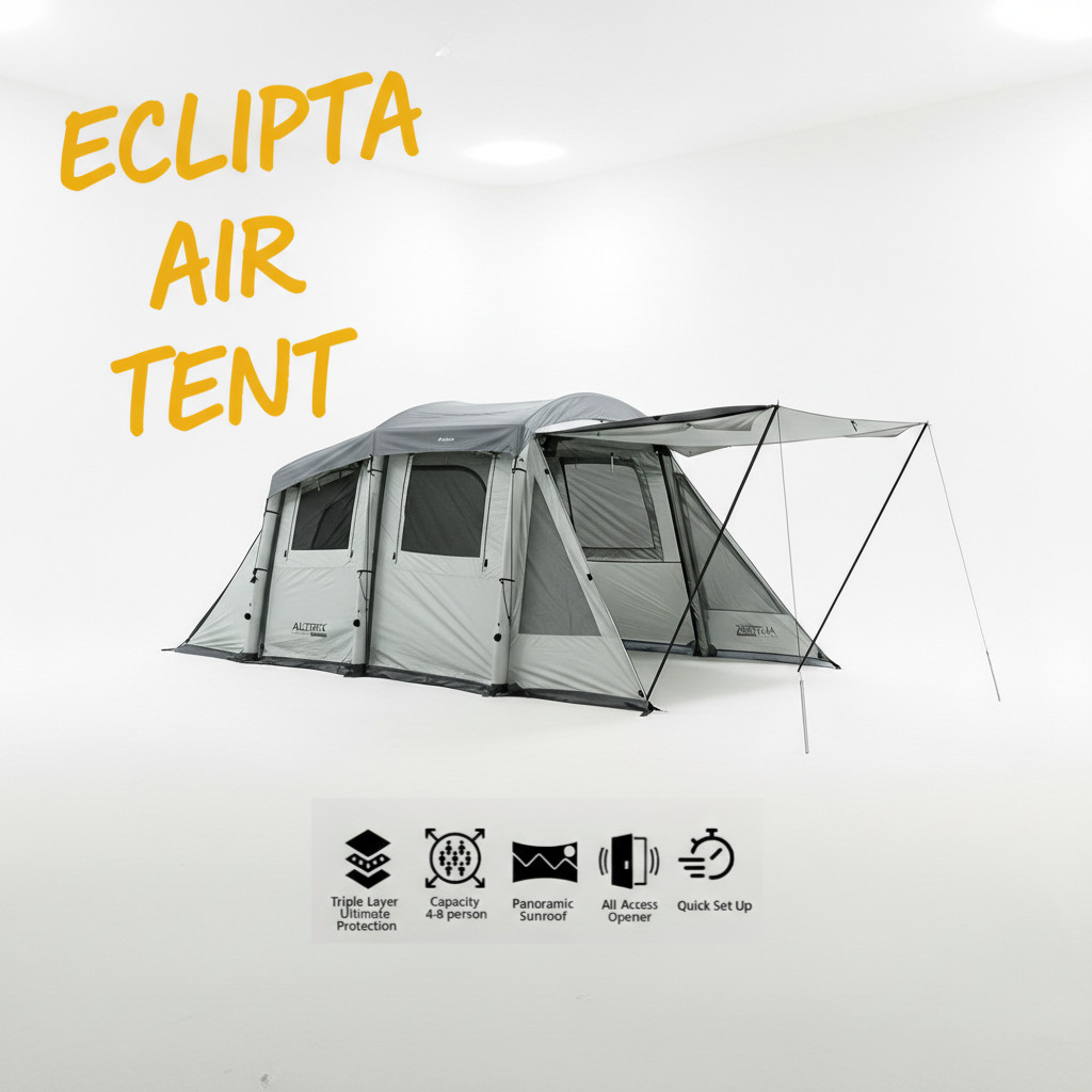 ALLTREK Tenda Camping ECLIPTA AIR Inflatable Air Tent Tunnel