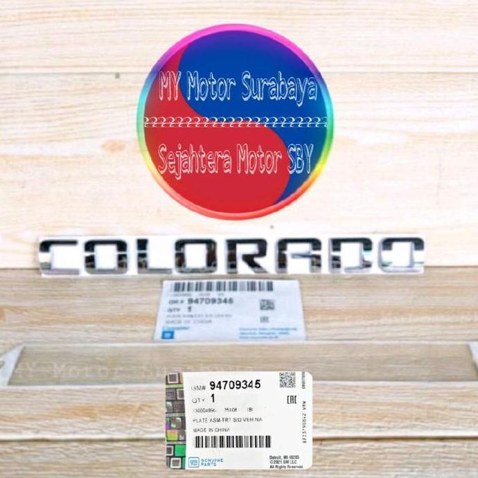 Promo Emblem COLORADO Chevrolet Colorado Diskon