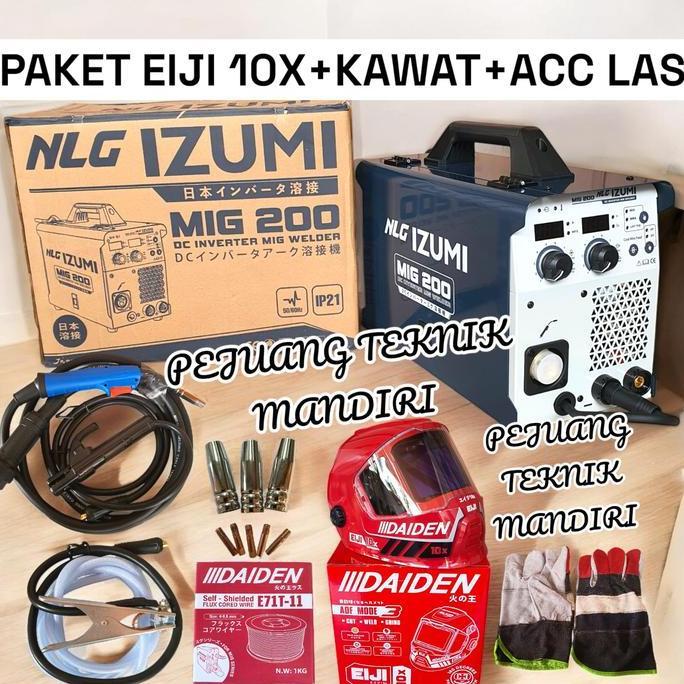 Miliki Mesin Las Co2 Izumi Mig 200 / Trafo Las Co2 Izumi Mig 200