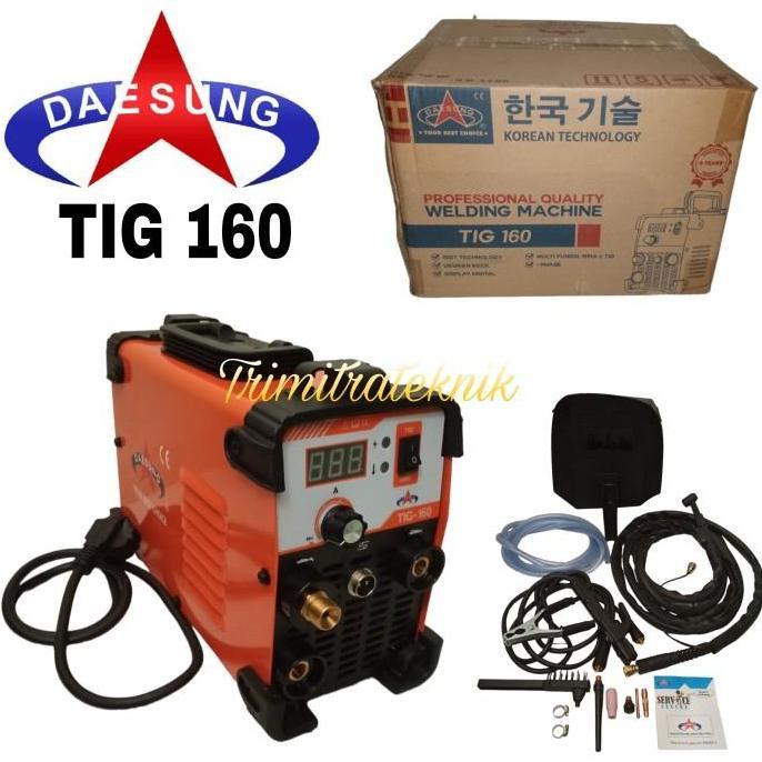 Diskon Tig Daesung 160 Mesin Las Argon Daesung 160 Fullset Bergaransi Resmi