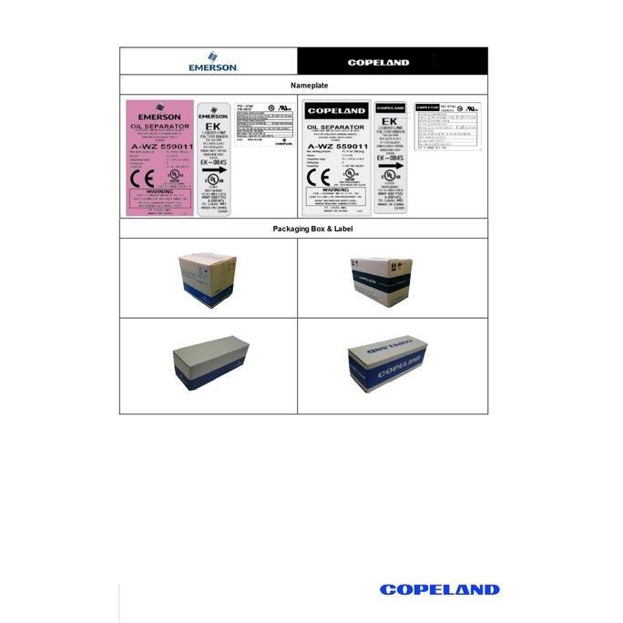 Diskon Filter Drier Emerson Ek 164 1/2" - Copeland Ek 164 1/2"