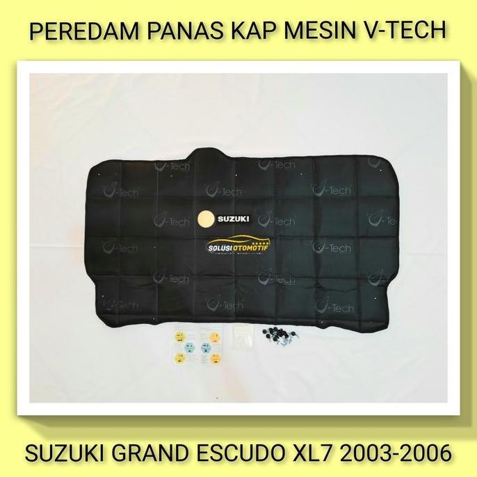 Suzuki Grand Escudo Xl7 Peredam Panas Kap Mesin Mobil Vtech + Klip Baru