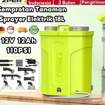 Zper Alat Semprot Tangki Sprayer Manual 18 Liter Elektrik Zp029 Semprotan Pertanian Tangki Semprot P