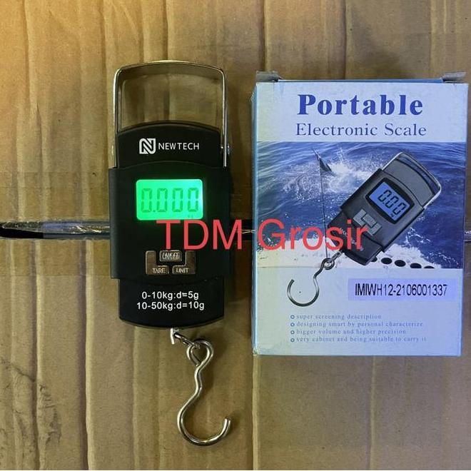 Timbangan Gantung Dital Timbangan Laundry Timbangan Koper 50 Kg