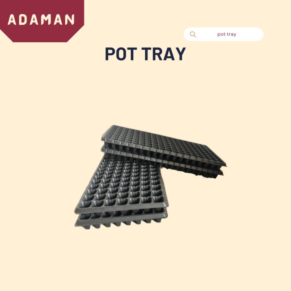 Bisa Cod Tray Semai/Pot Tray/Pot Bibit/Alat Semai Bibit Lubang 105,128,162,200 ><
