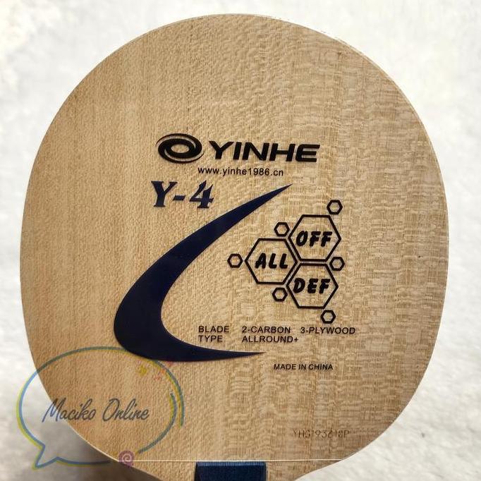 BEBAS ONGKIR - Yinhe Y4 ~ Kayu Bet Pingpong Yinhe Y4