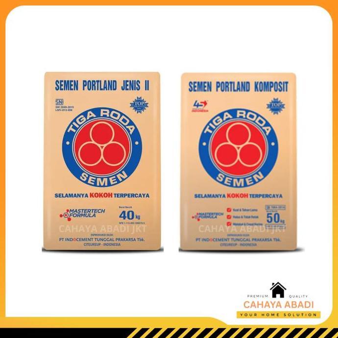 si_baybaystore - semen tiga roda 5kg 161 sak area kebun jeruk | kembangan non bongkar