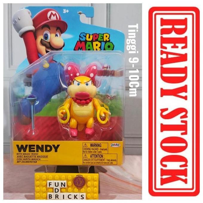 Jakks Super Mario Wendy With Magic Wand
