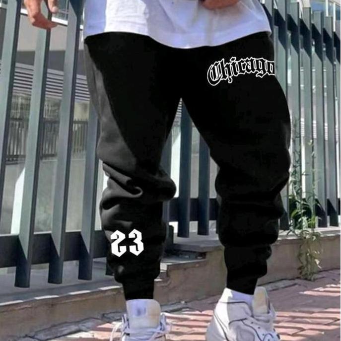 JUAL Celana Jogger Pant Panjang Big Size S - 5XL Celana Pria Wanita Jumbo Bahan Fleece Tebal Lembut 