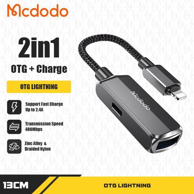 CA-2690 Converter OTG USB 3.0 To Lightning Charger Iphone Ipad