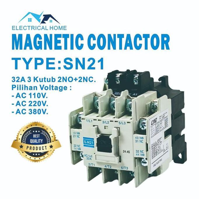 MAGNETIC CONTACTOR SN-21.