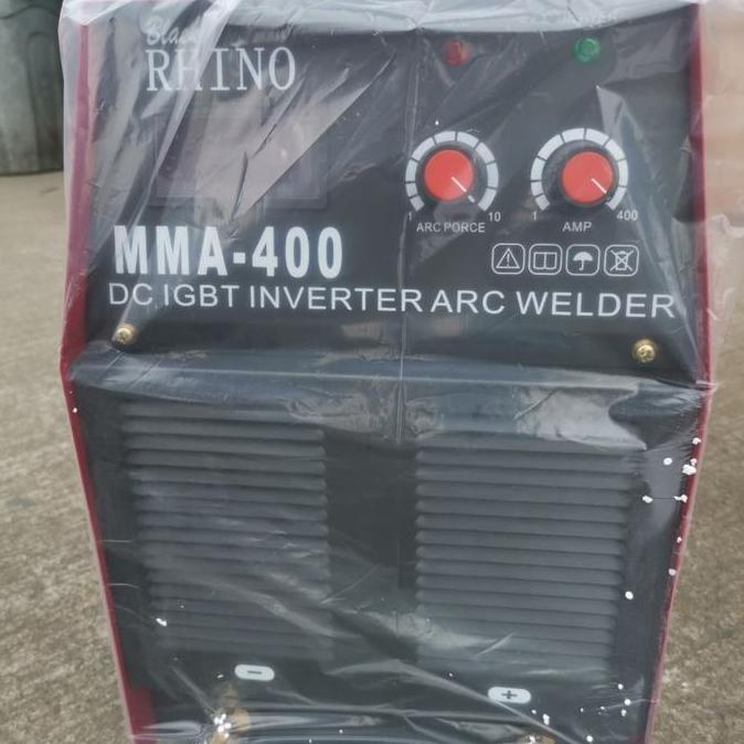 Terjangkau Rhino Mma 400 - Mesin Las Inverter 400A Trafo Las Igbt 3 Phase