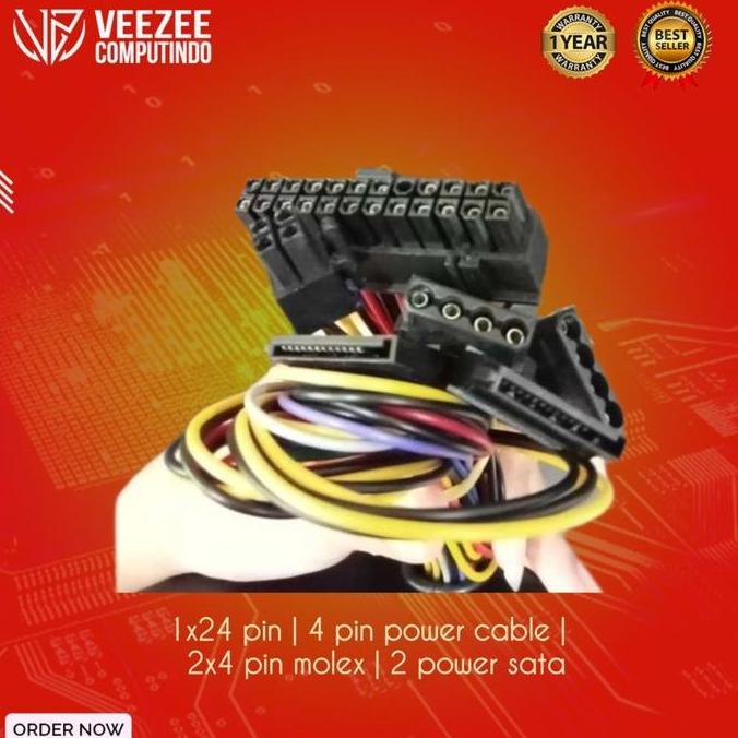 TERBARU - power supply psu magix predator/scorpio 500 watt fan super silent