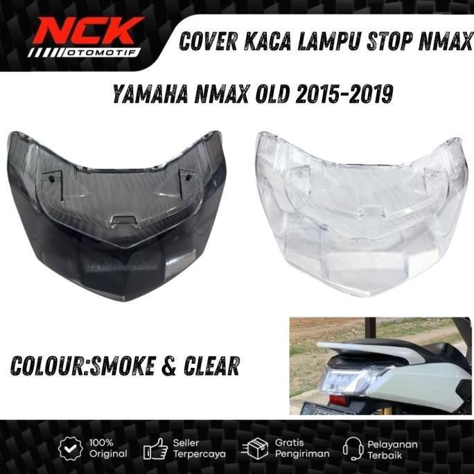 Cover Stoplamp Smoke Nmax Old 2014-2019 Cover Lampu Belakang Smoke Nmax Old 2014-2019 Terbaru