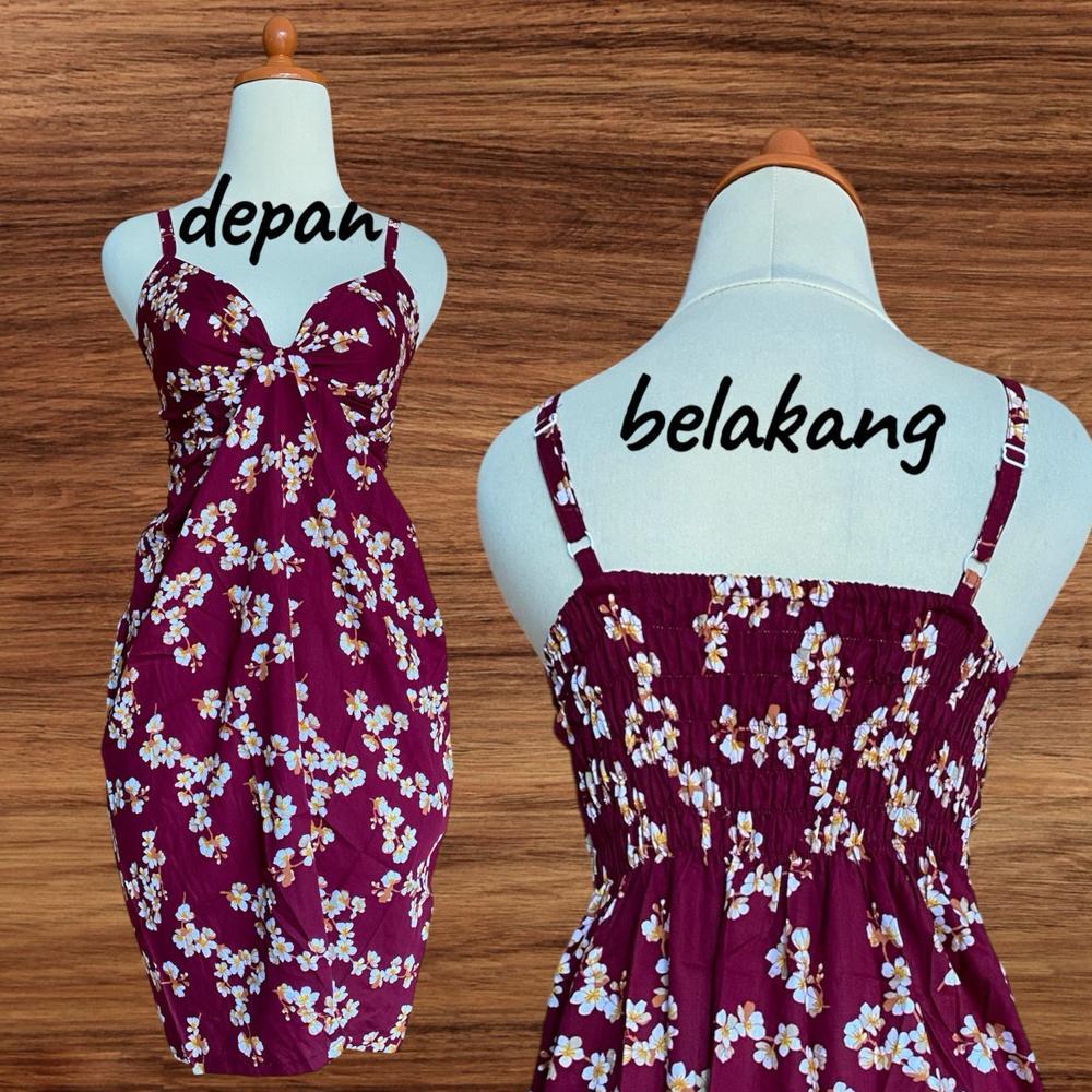 HOT DEALS DRESS GUNUNG PENDEK RAYON BALI | DRESS SEKSI