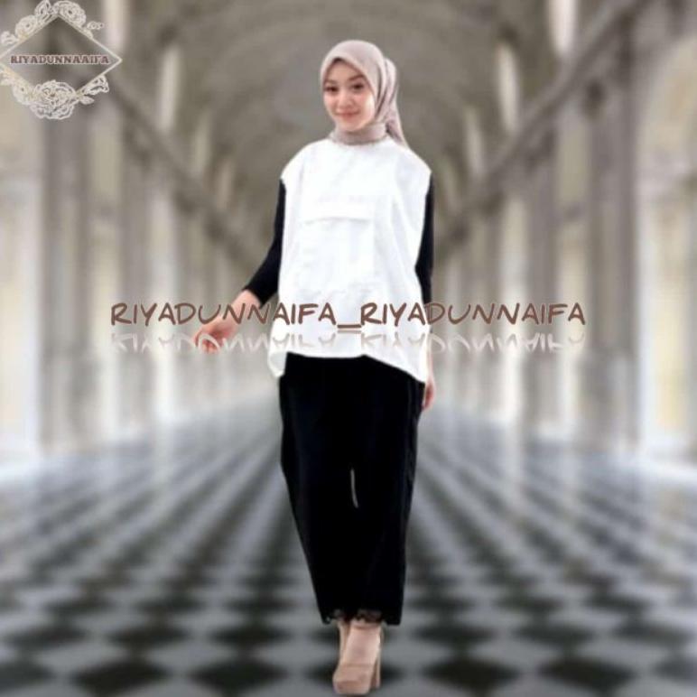 TERMURAH Kaos Dalaman Berkantong Wanita - Dalaman Gamis Untuk Umroh Dan Haji