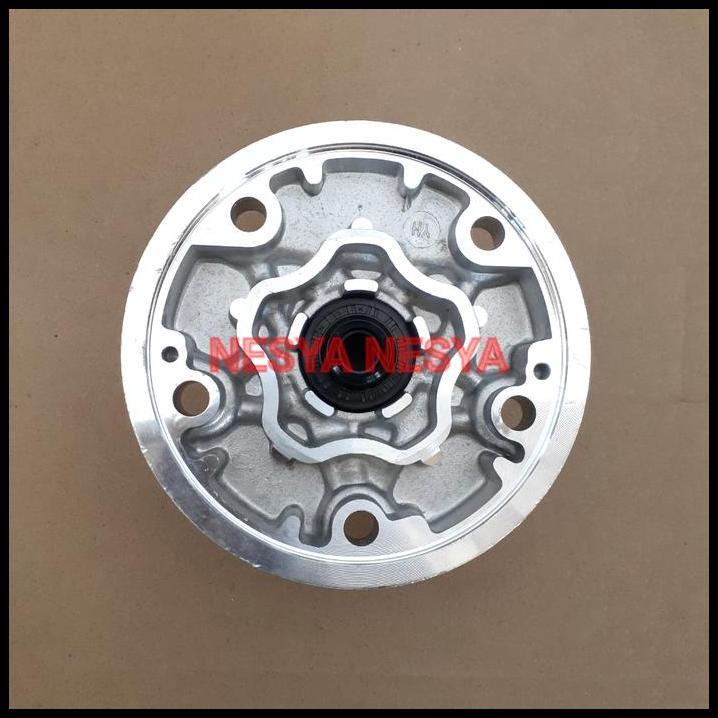 TERLARIS CYLINDER HEAD KOMPRESOR AC MOBIL KIJANG GRAND EXTRA + SHAFT LIP SEAL 