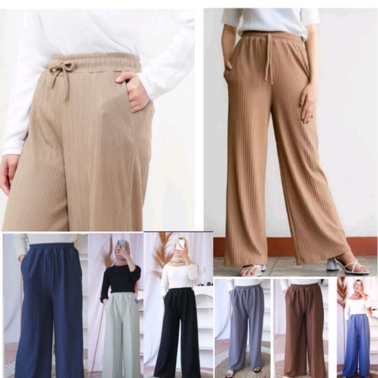 celana kulot knit jumbo, kulot knit jumbo, celana kulot knit wanita, kulot knit, celana kulot knit b