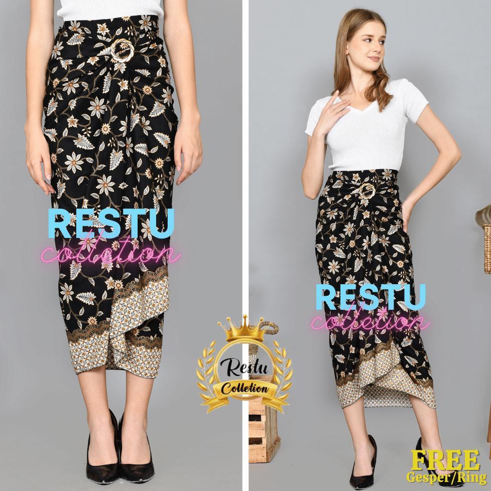 CUCI GUDANG ROK LILIT BATIK / ROK LILIT BATIK KAIN LILIT PREMIUM / LILIT BATIK MODERN / MOTIF MEGAME