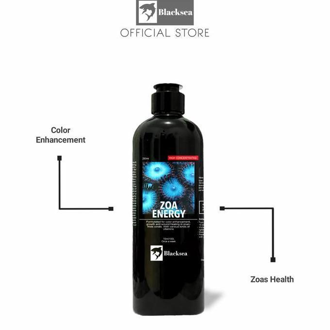 Perawatan ikan coral Blacksea Zoa Energy nutrisi coral vitamin coral