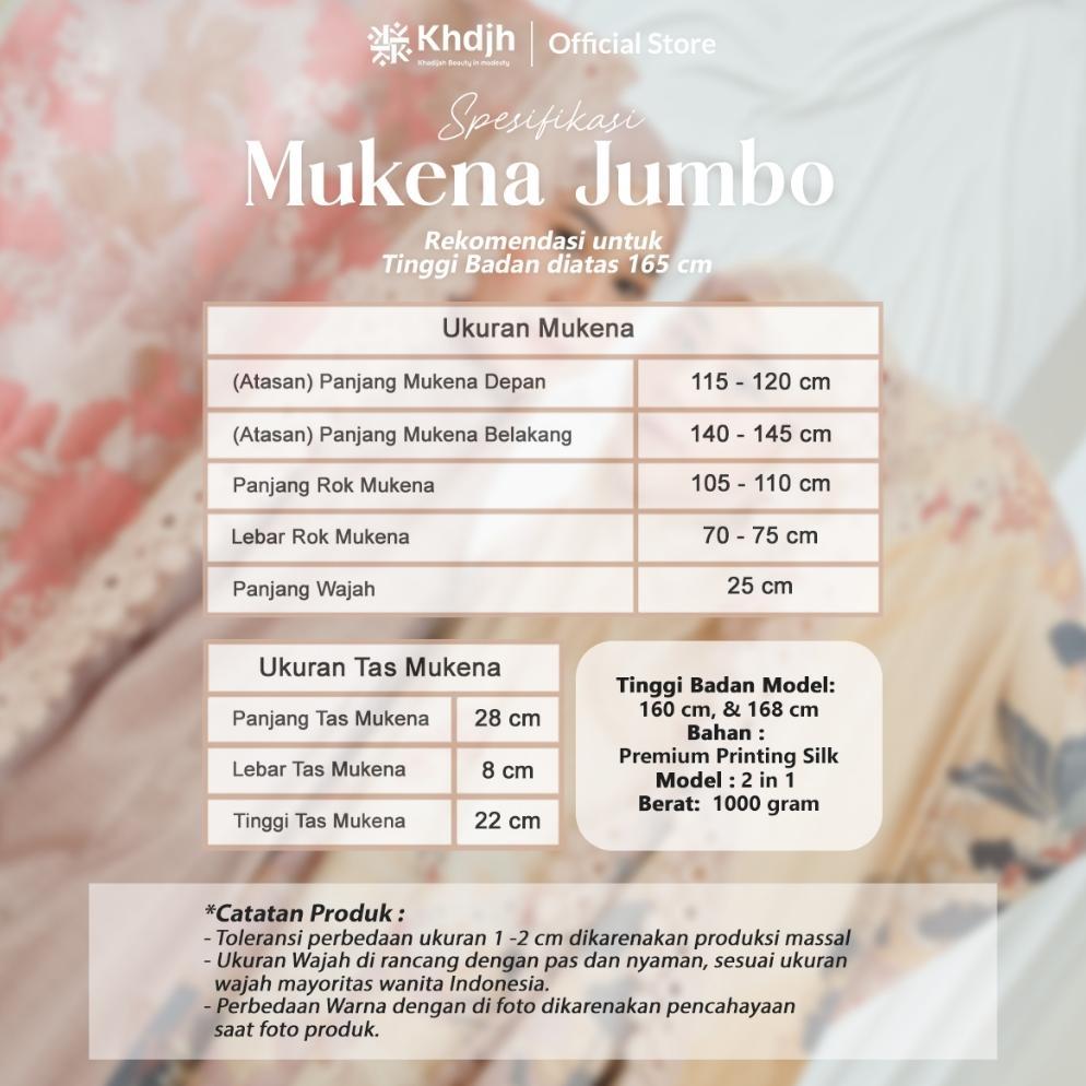 LIMITED KhadijahLabel Hampers Mukena Set Dewasa Jumbo Arunika Spesial Gift