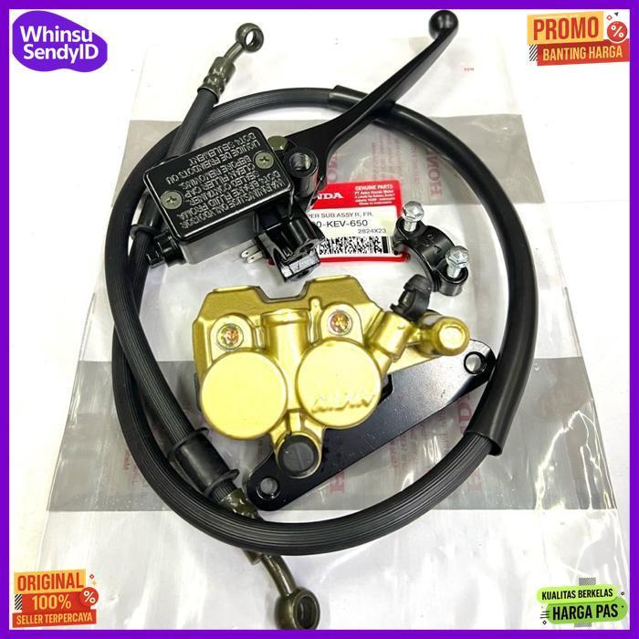 New Kaliper Cakram Master Rem Set Sepaket Supra Supra X Lama Revo 100 Supra Fit Lama Kaliper (Ori Ni