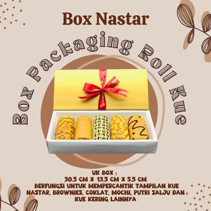 Box Sekat 5/ dus bolu gulung/dus rollcake/bolu kombinasi