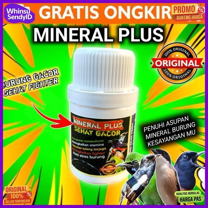 Quality Mineral Plus Vitamin Burung Drk New