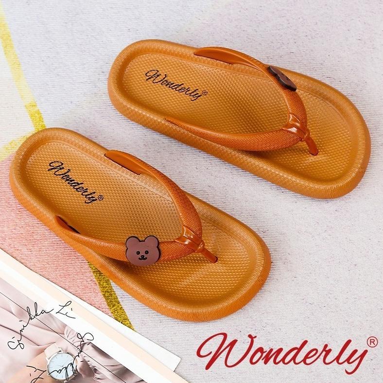 M2288 [RLY Sandal Jepit Wanita Sendal Jepit Boneka Sandal Jelly Beruang