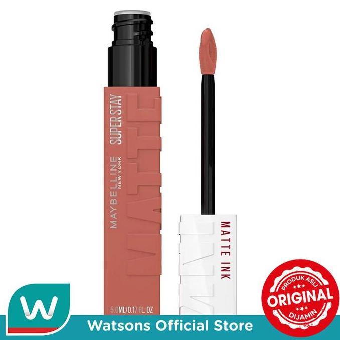 Lipplup- Maybelline Superstay Matte Ink Liquid Lipstick 65 Seductres 5Ml