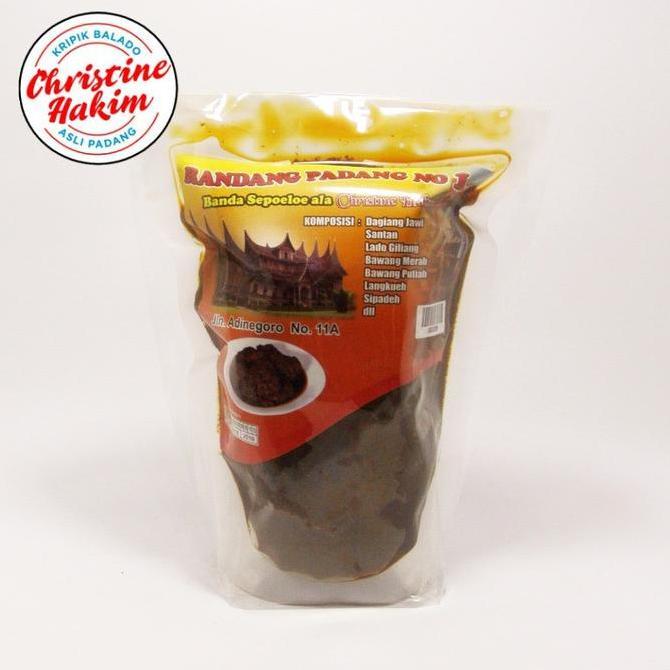 Rendang Padang 500gr Christine Hakim