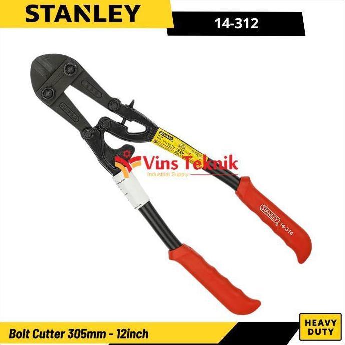 STANLEY 14-312-S Gunting Potong Besi Baja Bolt Cutter 12" 305MM Forged Handle 14-312