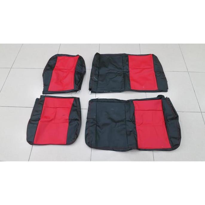 Promo COVER JOK MITSUBISHI L 300 PICK UP MERAH HITAM GOOD QUALITY Diskon