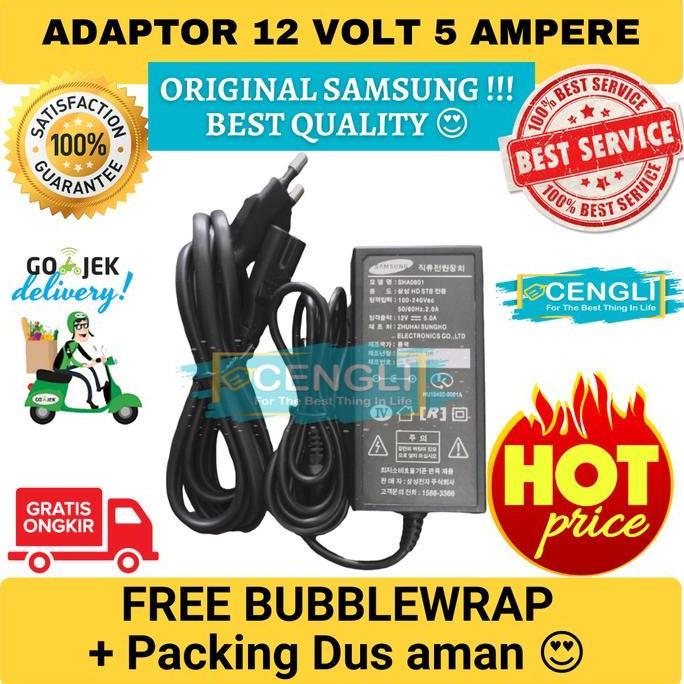 Adaptor 12v 5A/ Adaptor 5A 12v / Adaptor 5 Ampere 12 Volt