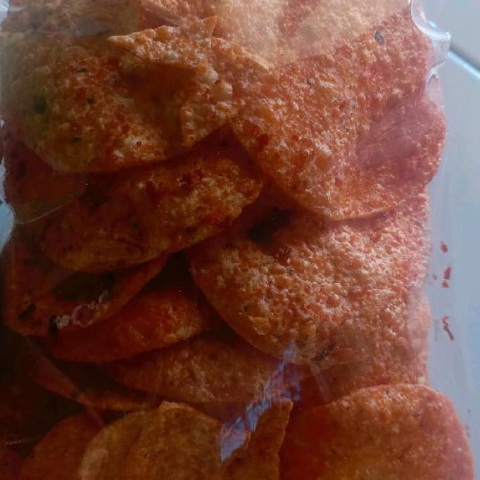 kerupuk ubi rasa jengkol balado 1kg Snack