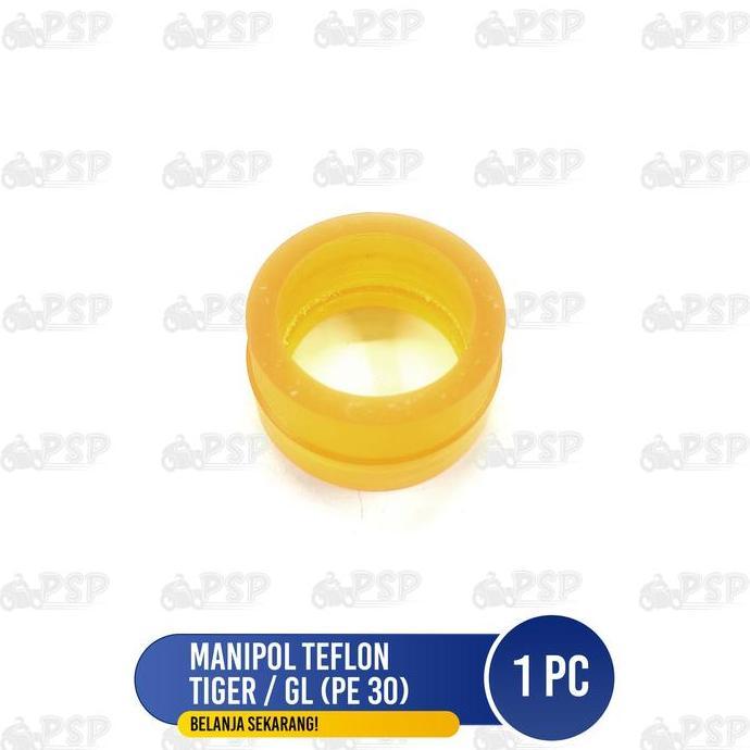 Promo Manipol Teflon Tiger PE 30 - Manifold Teplon Intake Karbu PE 30 PNP Honda CB GL Megapro Tiger 