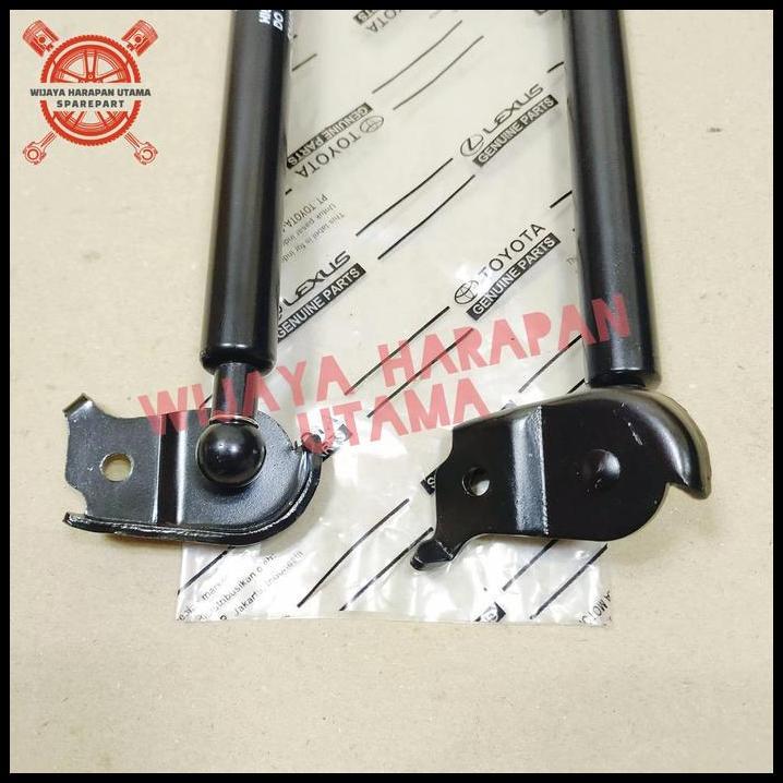 TERLARIS SHOCK KAP MESIN DEPAN HARRIER LEXUS RX HIDROLIK 2003-2012 ORIGINAL SET 