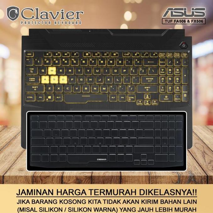 Keyboard Protector Cover Asus TUF F15 FX506 FX506H FX506HE FX506HM Tpu