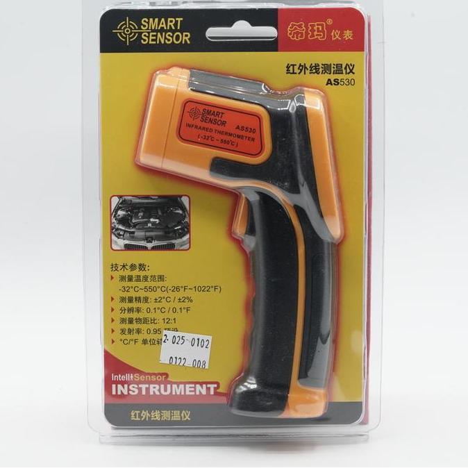 Murah Smart Sensor As530 Infrared Lcd Termometer As530 Sensor Digital Lcd Handheld Industry Infrared