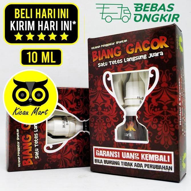 Kicaudor- Vitamin Obat Penggacor Spontan Burung Murai Kacer Biang Gacor Sempati
