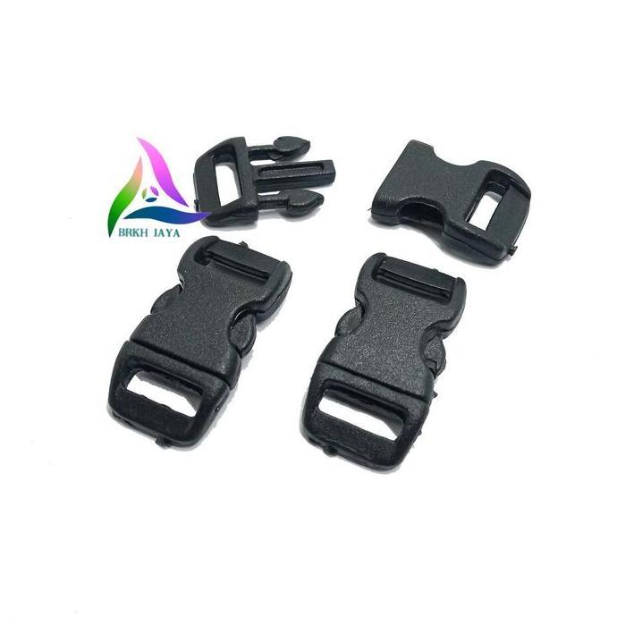 KUNCI SODOK 1 CM / SLOT TAS / GESPER TAS PLASTIK PP