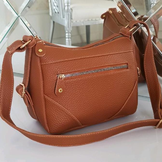 Bags- Tas Wanita Papirut Lula M / Tas Papirut Lula M - Tas Kulit Jeruk Tebal - Tas Selempang Tascewe