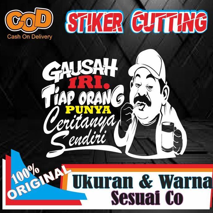 Kualitasbaik- Stiker Kaca Samping Truk,Pickup,Dll Kata Kata Motivasi Bisa Custom Kata Kata