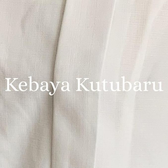 Loewes ATASAN KEBAYA KUTU BARU MODERN LINEN LOOK KATUN JEPANG PREMIUM Lengan Panjang 3/4 Warna Putih