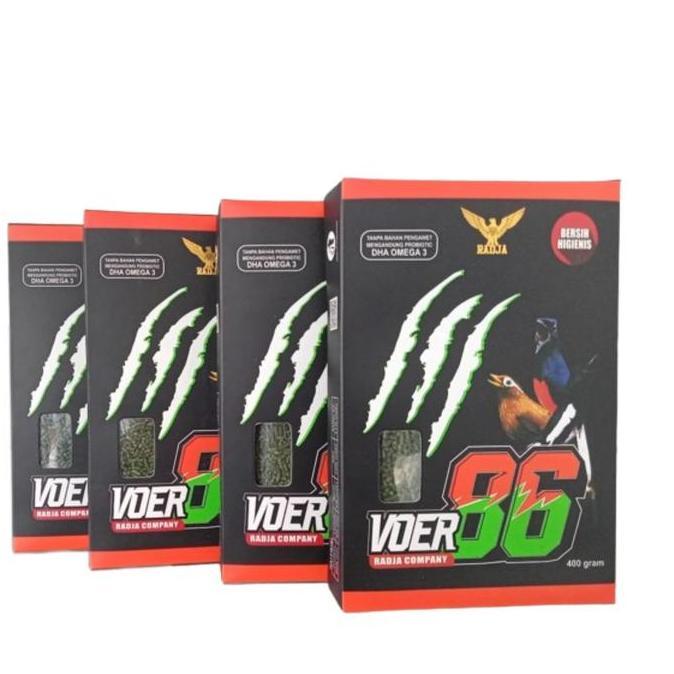 Kicaudor- Pakan Voer 86 Pr3Mium Hijau -Pakan Burung Murai Radja Company-