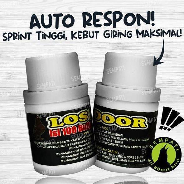 Kicaudor- Sempati Los Door Dor Jamu Merpati Isi 100 Pil Merpati Balap Tinggi Pos Doping Burung Merpa