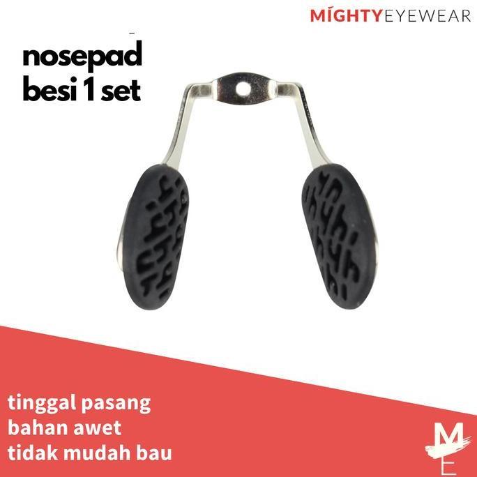 Womenacc- Nosepad Besi Bantalan Hidung Kacamata Nosepad Tulang Pad Arm
