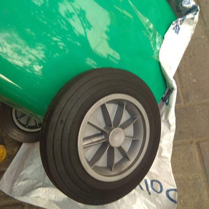 TEMPAT SAMPAH BESAR 240 Liter+RODA/TONG SAMPAH RODA 240 LITER TEBAL