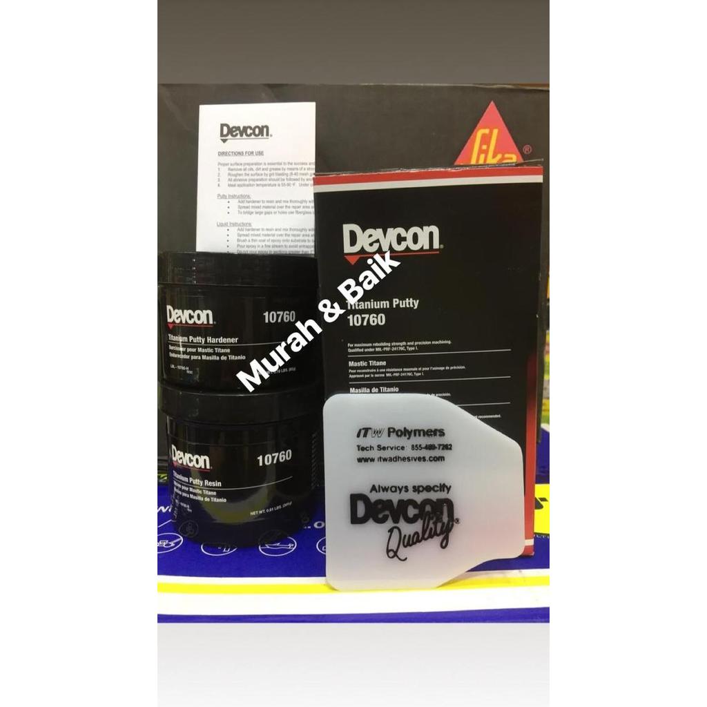 Murah Devcon Titanium Putty 10760/ Titanium Putty 10760 Devcon / Devcon 1076